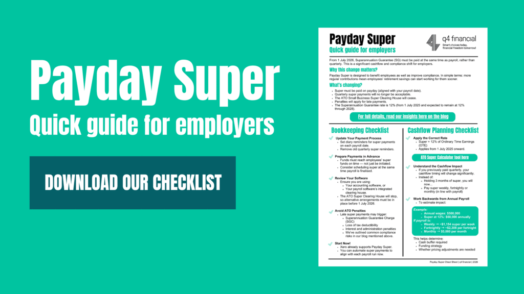 Payday Super Checklist