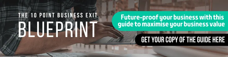 Free Guide from q4 financial - The 10 point Business Exit Blueprint