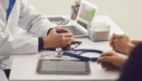 Doctor Desk with equipment.